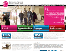 Tablet Screenshot of flowerskills.com